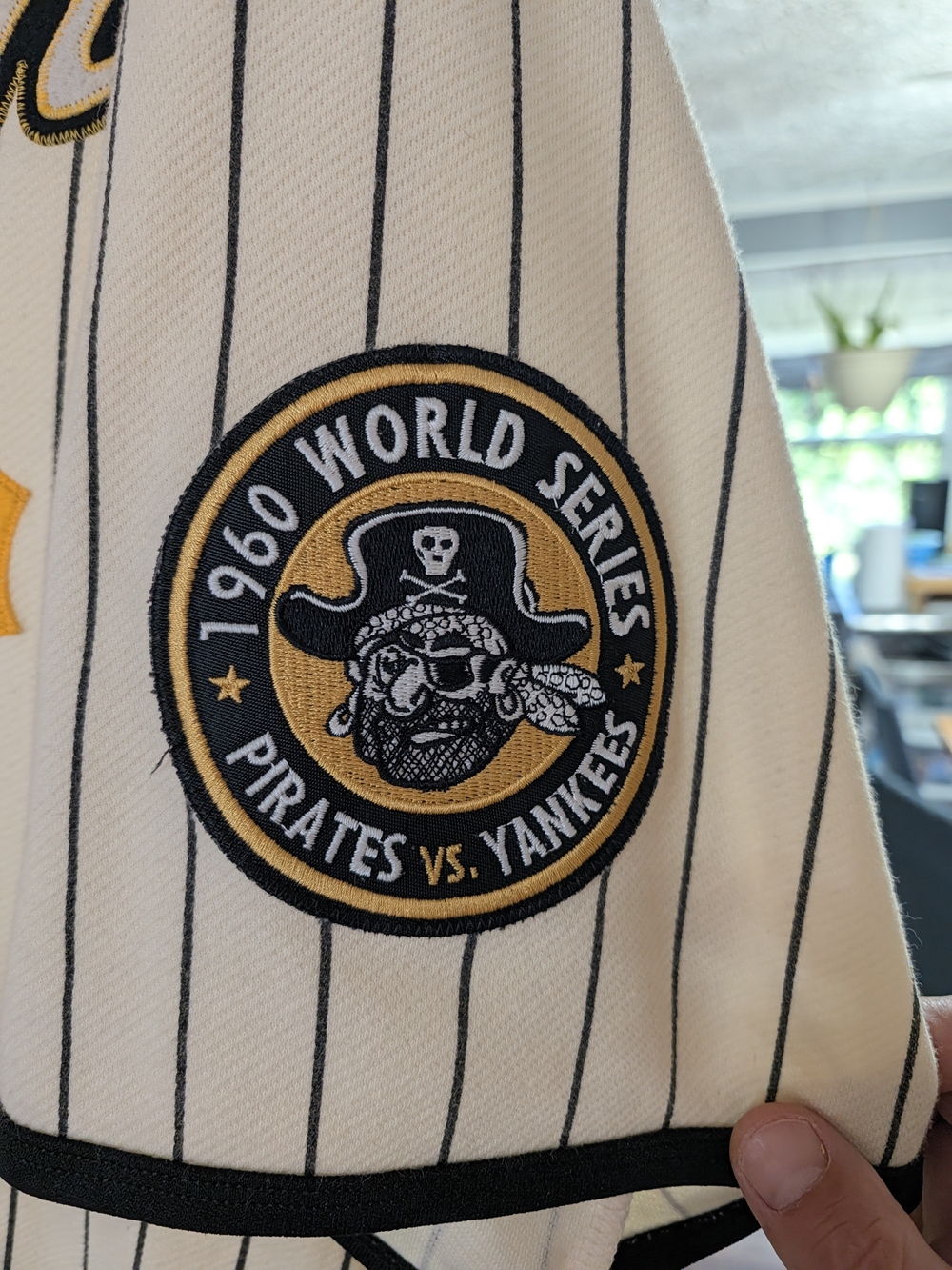 Majestic Cooperstown Collection Pittsburgh Pirate 1960 World Seiers Jersey